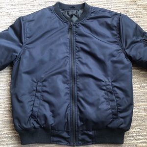 Top Shop Navy Bomber Jacket